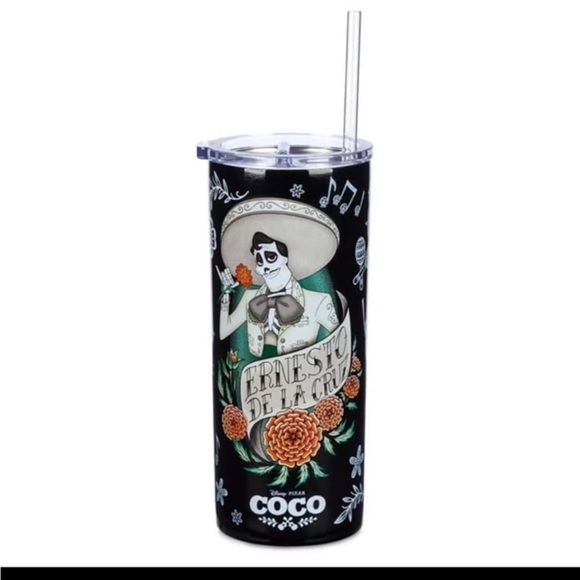 Disney Pixar Ernesto De La Cruz Tumbler with Straw – Coco - Picture 1 of 2